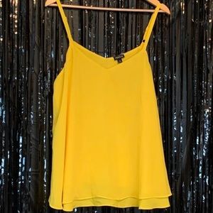 Torrid Yellow Cami Blouse